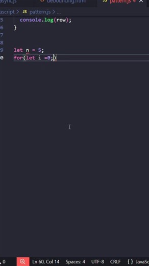 coding Tricks on Instagram: "Javascript pattern problems solve using loops and basic concept for more please follow us on @codetricks01 #code #javascript #coder #ai #development"