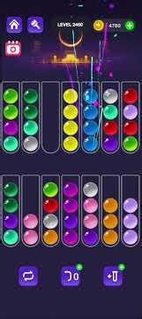 Ball Sort Master Level 2450 #ballsortmaster #ballsortmastersolution #puzzlegame #gaming #games