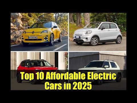 Top 10 Affordable Electric Cars in 2025 | Best Cheap EVs Reviewed