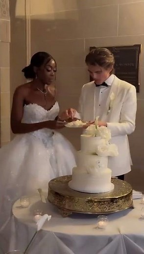 Interracial marriage #wedding