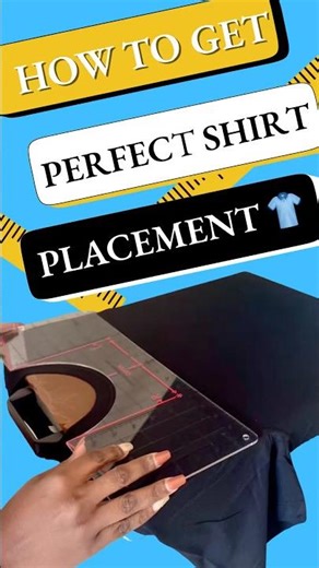 How to Get Perfect Shirt Placement on a Heat Press 👕 | T-Shirt Alignment Tips