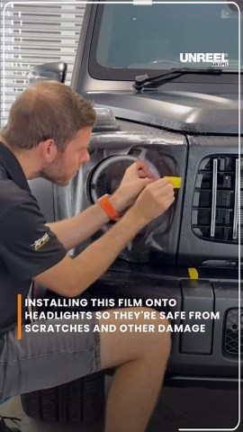 Revamp Your Car's Look: Easy Guide to Headlight Protection with PPF!