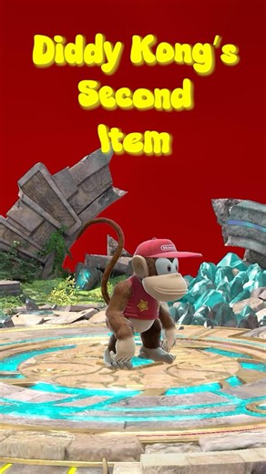 Diddy Kong Can Spawn 2 Items! 🥜