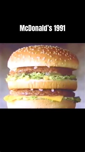 Early 90s Big Mac ad