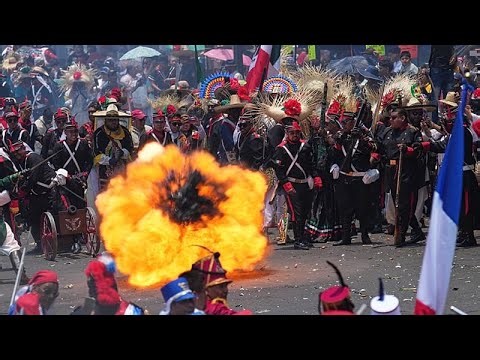 Mexico marks 164 years since Battle of Puebla with historic reenactment