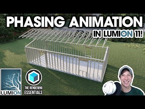 Creating PHASING ANIMATIONS in Lumion with the new Phasing Function!
