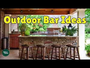 Trendy Outdoor Bar Concepts For Your Space Outdoor Bar Ideas On A Budget