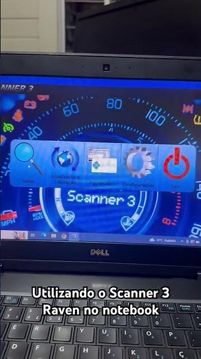Using the Raven Scanner 3 on a laptop #ravenscanner #scannerraven #raventools