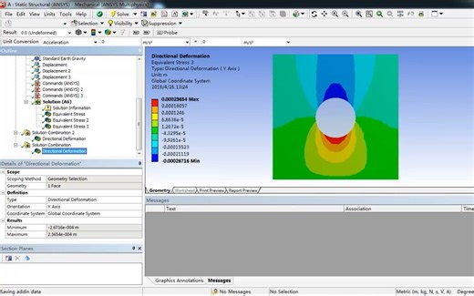 ANSYS Workbench在隧道施工模拟中的应用（Drucker-Prager 材料选择、台阶法、分步开挖、生死单元、时间步操作、导出APDL命令）