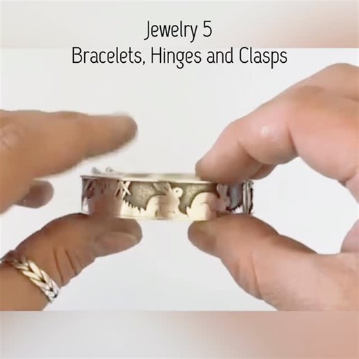 Bring movement, function, and security to your jewelry with custom hinges and clasps. In this hands-on class, you’ll learn how to design and fabricate mechanisms that allow jewelry to flex, open, and close with confidence. Hinges are essential for boxes, bracelets, earrings, and other articulated designs, while clasps provide the finishing touch that keeps pieces wearable and secure. You’ll explore hinge types for bangles and multi-panel bracelets, and practice creating clasps from hinge pins an