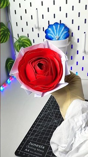 flower making #diy #craftideas #papercrafts #flower bouquet #diy