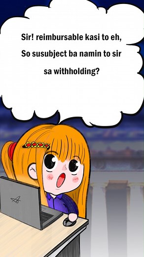 Ang reimbursable expense ba ay subject sa withholding? Watch and learn through this video! Want to watch more videos like this? Follow us on our social media accounts and visit our webiste at https://taxacctgcenter.ph/ For other concerns and inquiries about our training programs: You may also reach us through info@taxacctgcenter.ph / info@taxacctgcenterph.org or through our landline & mobile number look for Ms. Jovie or Ms. Justine 02 5310-2239 & 0939-916-2952 / 0908-812-9413 | Tax & Accounting 