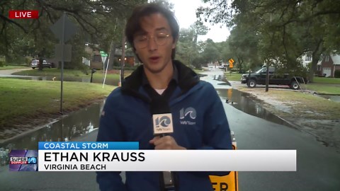 Lynnhaven Inlet impacted by tidal flooding
