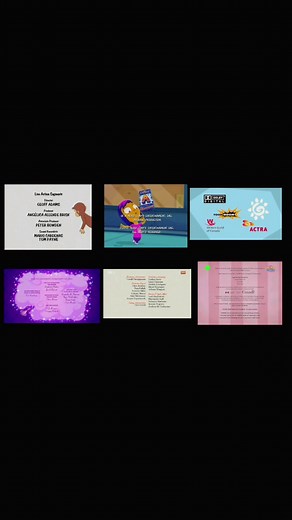 End Credits Remix of Popular Kids' Shows