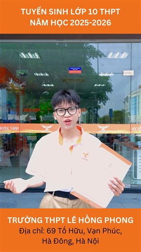 🚀 TUYỂN SINH LỚP 10 THPT LÊ HỒNG PHONG NĂM HỌC 2025 - 2026 🎓 📌 XÉT TUYỂN HỌC BẠ – Không áp lực thi cử. Trường THPT Lê Hồng Phong – Hà Đông, Hà Nội, với hơn 26 năm xây dựng và phát triển, là một trong những ngôi trường uy tín, đào tạo nhiều thế hệ học sinh xuất sắc. 💡 Vì sao ba mẹ nên chọn THPT Lê Hồng Phong? ✅ Chương trình học tập bài bản, chú trọng phát triển tư duy logic, khả năng sáng tạo và kỹ năng thực tiễn, giúp học sinh sẵn sàng cho tương lai. ✅ Đội ngũ giáo viên tâm huyết: Giáo viên 