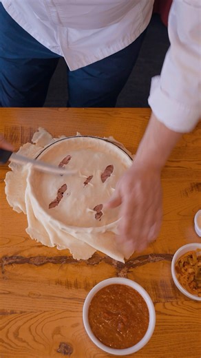 Introducing…The Italian Beef Stuffed Pizza! The best of 2 Chicago classics coming together in one beefy masterpiece just in time for National Italian Beef Day. A collaboration with @BuonaBeef shipping nationwide for a limited time! | Giordano's Pizza