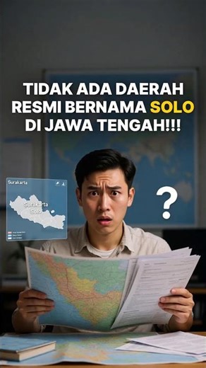 There is no official region named Solo in Central Java!!! #uniquefacts #facts #uniquefacts #info ...