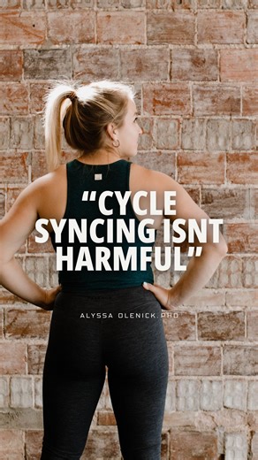 “Cycle syncing isn’t harmful.”⁠ ⁠ Anything that decreases females' engagement in exercise is a health risk. Anything that completely removes lifting or explosive training for over half the month is a health risk. Anything that causes females to fear cardio is a health risk.⁠ ⁠ Should females be educated and aware of their hormones and how they might affect them? And understand their unique and individual experiences and how this can impact training and how to adapt? Absolutely. And if you visit 