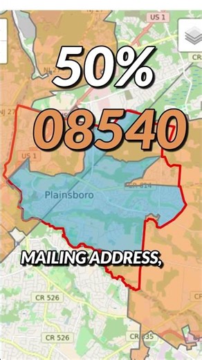 Why Half of Plainsboro Has a Princeton Address