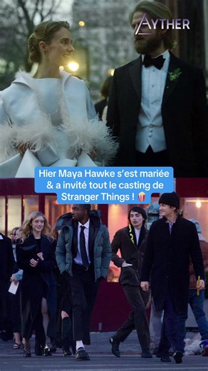 Mariage de Maya Hawke : absence de Millie et Noah !