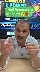 How to Make an Electromagnet at Home 🧲 | Real Physics Experiment | #shorts