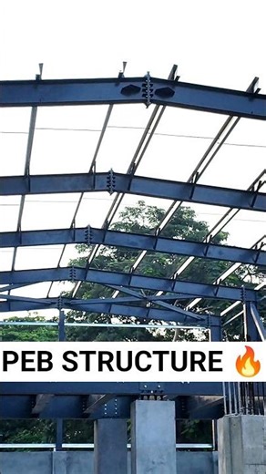 PEB+Mezzanine Structure Completed 🔥#peb #mezzaninefloor #roofinginnovation #fabrication #trending