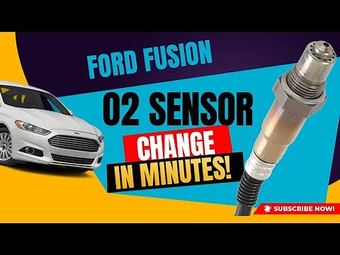 Ford Fusion Energi: How to Replace an O2 Sensor (Fixing "P2433" Error)