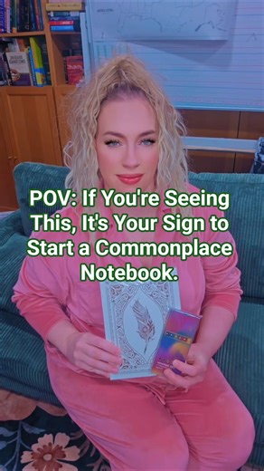 If You’re Seeing This, It's Your Sign to Start a Commonplace Notebook #momlife #books #journal #sahm