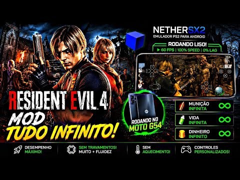 🚨 COMO INSTALAR RESIDENT EVIL 4 PS2 ANDROID COM DINHEIRO INFINITO! 😱💰 (MOD INSANO)