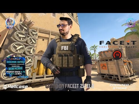🔴LIVE CS2 FACEIT STREAM DE PE NOUL PC CU THREADRIPPER 2970WX⁩ !GIVEAWAY !bebe4csgo on HELLCASE