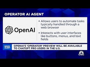 OpenAI launches preview of 'Operator' AI agent