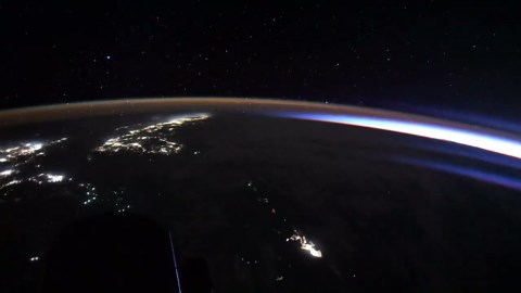 El amanecer de Japón visto desde el espacio: una escena que solo la Estación Espacial puede mostrar
