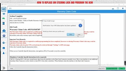 HOW TO REPLACE GM STEERING LOCK AND PROGRAM THE BCM #gm #TechLine #steeringlock #bcmprogramming #moduleconfiguration #immobilizer #vehicleprogramming #automotivediagnostics #autoexplain #professionaltechnician | Auto Explain-Explains Everything About Automotive