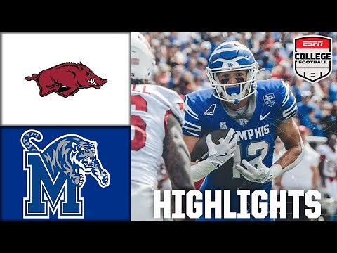 Arkansas Razorbacks vs. Memphis Tigers | Full Game Highlights | ESPN College Football
