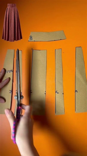 Easy Tutorial: Designing a Box Pleated Skirt #sewing #diy #patternroomequipment #pattern