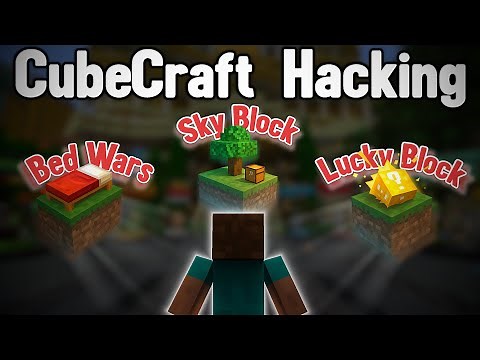 Hacking In EVERY CubeCraft Gamemode | ft. Solstice Client