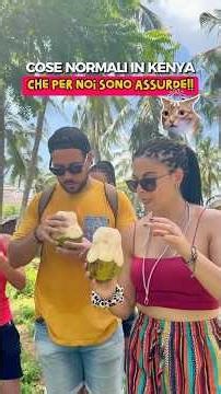 Cose normali una Kenya ma assurde per noi!! #shorts
