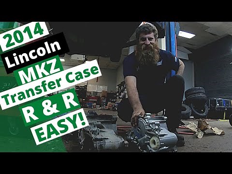 2014 Lincoln MKZ Transfer Case/PTU Removal and Installation. The easiest way!!!