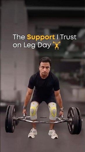 The Support I Trust on Leg Day 🦵 | Knee Sleeves for Squats, Lunges & Heavy Lifts