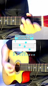 That Should Be Me - Justin Bieber | Basic Guitar Chords Tutorial For Beginners Strumming Tutorial #chords #fbreels #guitartutorial | dernalvamusic