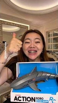 Robot Hiu koko lebih keren #dewivanow #rcshark #rc #robothiu #roboshark
