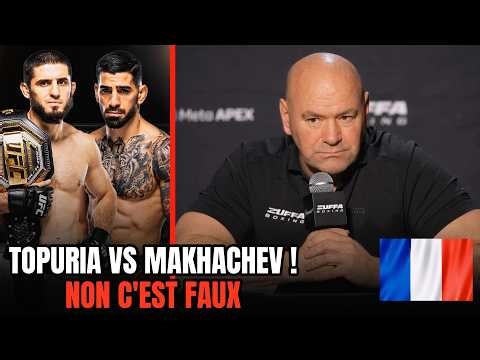 Dana White : Ilia Topuria vs Islam Makhachev a la maison blanche...| Traduction français (Voix off)
