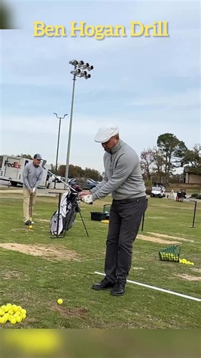 Ben Hogan once showed the world on the Ed Sullivan Show how he could swing with both elbows connected to his body. It was a simple, powerful reminder of how the greats built their motion from solid fundamentals. Working on that same feel today can do wonders. It keeps the arms synced with the body, encourages a classic, repeatable strike, and—believe it or not—you can even hit balls this way. It’s a timeless drill that still delivers. | Classic Golf Swing