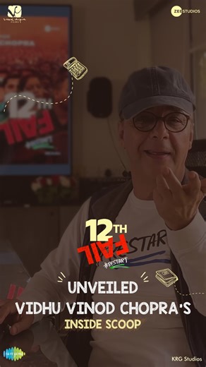 Unravel the untold heroes in 12th Fail  Book your tickets today!  https://linktr.ee/12thfail_ #ZeroSeKarRestart Watch #12thFail IN CINEMAS ONLY, a film inspired by a million true stories.  Vidhu Vinod Chopra Films Zee Studios #VikrantMassey #MedhaShankr #AnantVijayJoshi #AnshumaanPushkar #VikasDivyakirti #GeetaAgrawalSharma #HarishKhanna Priyanshu Chatterjee Shantanu Moitra #SwanandKirkire Saregama KRG Studios | Saregama | Facebook