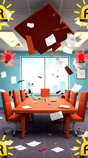 This Dog's Office Prank Goes HILARIOUSLY Wrong 😂 #shorts #office #funny