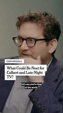 What Could Be Next for Colbert and Late-Night TV?