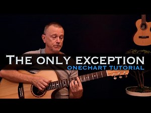 The only exception Paramore guitar lesson tutorial [free tab]