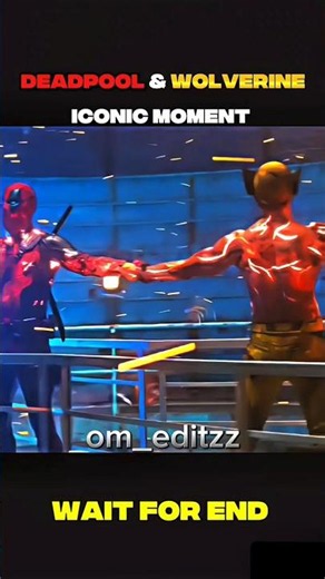 Deadpool & Wolverine...The most iconic scene🔥🔥#shorts #deadpool #wolverine