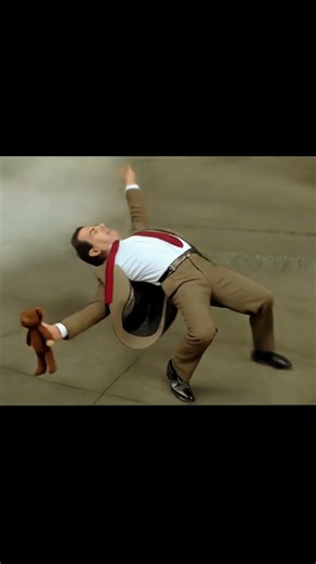 Mr. Bean in THE MATRIX: The Ultimate Bullet Dodge (AI Parody) #mrbean #thematrix #viral #shorts