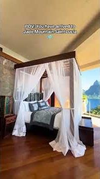 You have arrived to Beautiful Jade Mountain Resort 🇱🇨😍JADE MOUNTAIN is St